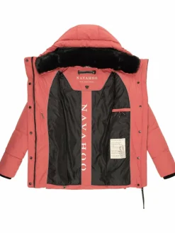 Navahoo Jacken & Westen<Damen Steppjacke - Sag ja XIV rot uni