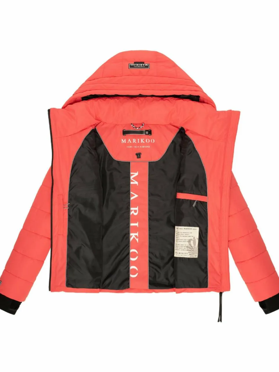 Marikoo Jacken & Westen<Damen Steppjacke - Samuiaa XVI koralle uni