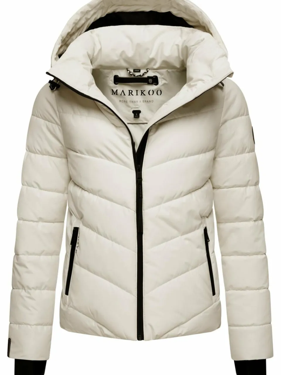 Marikoo Jacken & Westen<Damen Steppjacke - Samuiaa XVI weiß uni