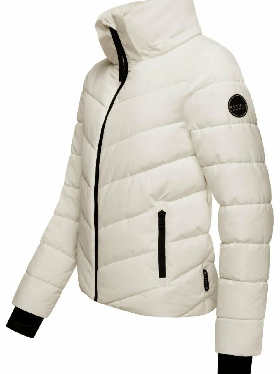 Marikoo Jacken & Westen<Damen Steppjacke - Samuiaa XVI weiß uni