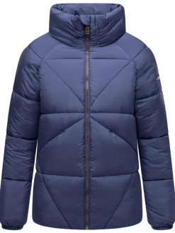 Navahoo Jacken & Westen<Damen Steppjacke - Schokolinaa 14 lila uni