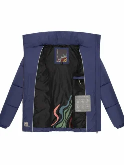 Navahoo Jacken & Westen<Damen Steppjacke - Schokolinaa 14 lila uni