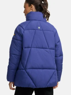 Navahoo Jacken & Westen<Damen Steppjacke - Schokolinaa 14 lila uni