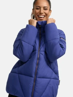 Navahoo Jacken & Westen<Damen Steppjacke - Schokolinaa 14 lila uni