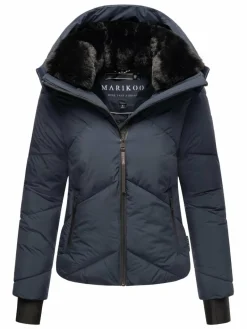Marikoo Jacken & Westen<Damen Steppjacke - Simaraa XVI marine uni
