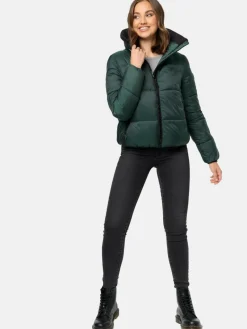 Navahoo Jacken & Westen<Damen Steppjacke - Sternschnüppchen tanne uni