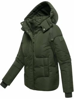 Navahoo Jacken & Westen<Damen Steppjacke - Zauberlicht 14 oliv uni
