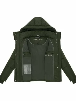 Navahoo Jacken & Westen<Damen Steppjacke - Zauberlicht 14 oliv uni