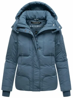 Navahoo Jacken & Westen<Damen Steppjacke - Zauberlicht 14 blau uni