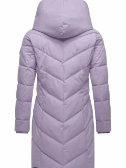 Ragwear Jacken & Westen<Damen Steppmantel - Natalka lila uni