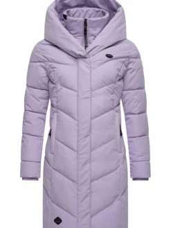 Ragwear Jacken & Westen<Damen Steppmantel - Natalka lila uni
