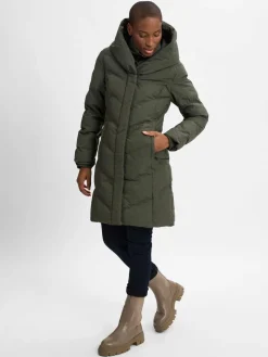 Damen Ragwear Jacken & Westen>Damen Steppmantel - Natalka