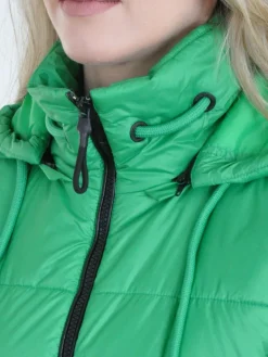 Navigazione Jacken & Westen<Damen Steppweste grün uni