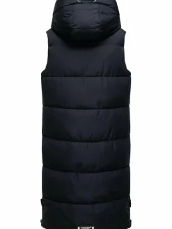 Navahoo Jacken & Westen<Damen Steppweste - Schnuffelchen marine uni