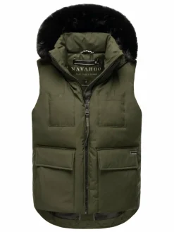 Damen Navahoo Jacken & Westen>Damen Steppweste - Zimthäschen XIV