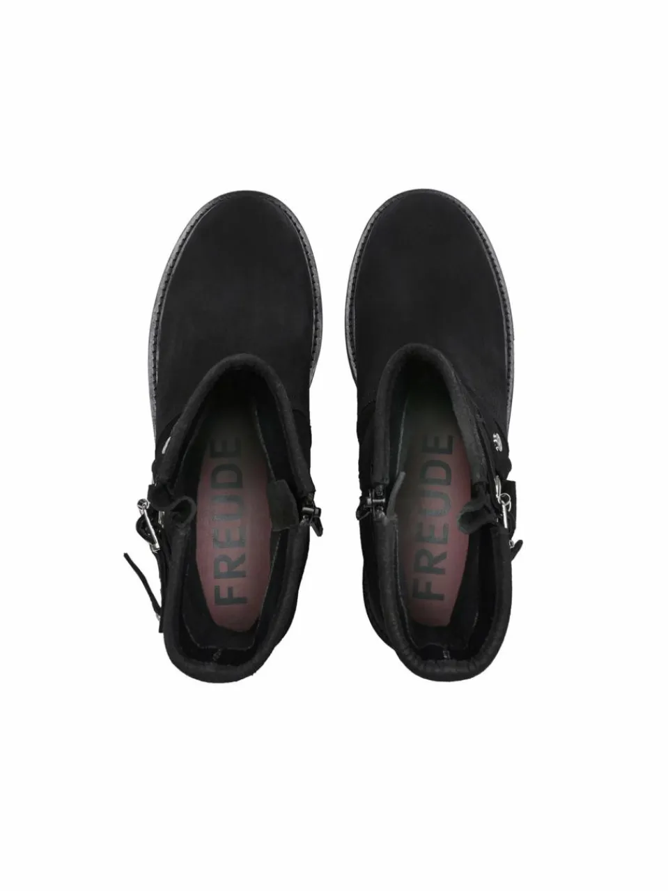 FREUDE Boots & Stiefeletten<Damen Stiefel - BILLY schwarz uni