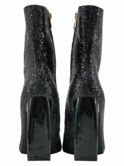 Faina Boots & Stiefeletten<Damen Stiefelette schwarz gemustert