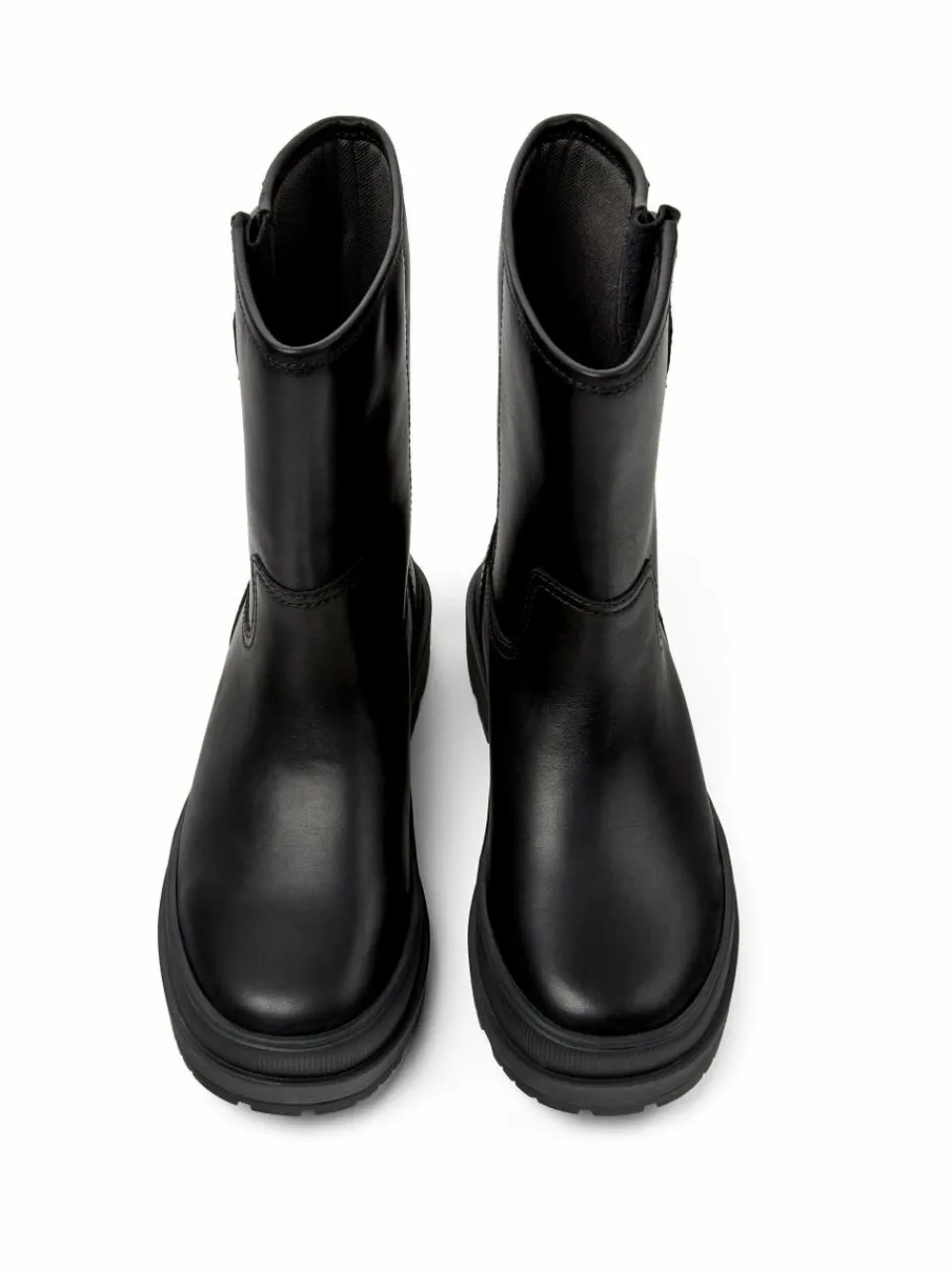 Camper Stiefel<Damen Stiefeletten - Brutus Trek schwarz uni