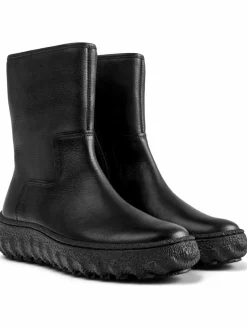 Camper Stiefel|Boots & Stiefeletten<Damen Stiefeletten - Ground schwarz uni