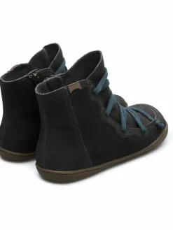 Camper Stiefel<Damen Stiefeletten - Peu schwarz uni