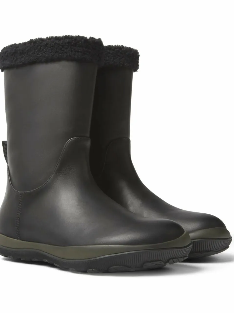 Camper Stiefel<Damen Stiefeletten - Peu Pista Gm schwarz uni
