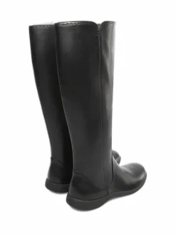 Camper Stiefel<Damen Stiefeletten - Spiral schwarz uni