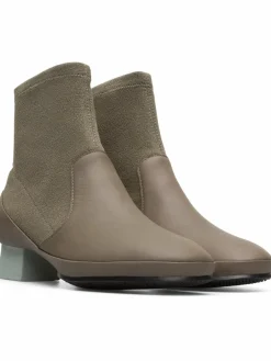 Camper Boots & Stiefeletten<Damen Stiefeletten - Twins grün uni