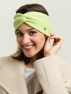 Fraas Mützen & Hüte<Damen Stirnband grün uni