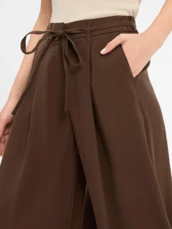 More & More Hosen<Damen Stoffhose schoko uni