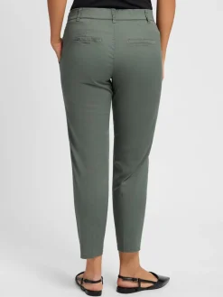 Street One Hosen<Damen Stoffhose khaki uni