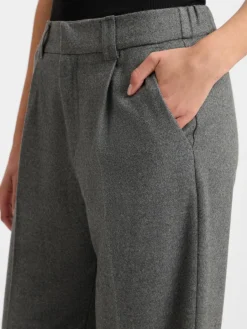 Marie Lund Hosen<Damen Stoffhose grau meliert