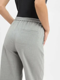 Marc O'Polo Hosen<Damen Stoffhose hellgrau meliert