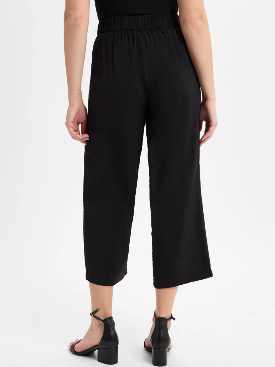 s.Oliver Hosen<Damen Stoffhose schwarz uni