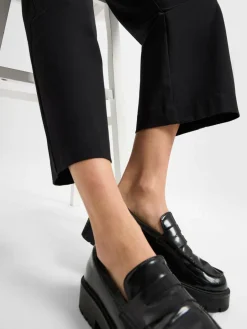 Marc O'Polo Hosen<Damen Stoffhose schwarz uni