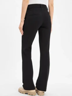 Cambio Hosen<Damen Stoffhose - Francoise schwarz uni