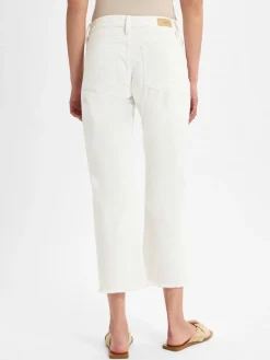 s.Oliver Jeans|Hosen<Damen Stoffhose - Karolin ecru uni