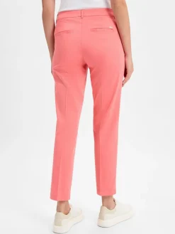 Damen BRAX Hosen>Damen Stoffhose - Maron