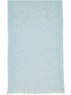 Fraas Schals & Tücher<Damen Stola hellblau gemustert