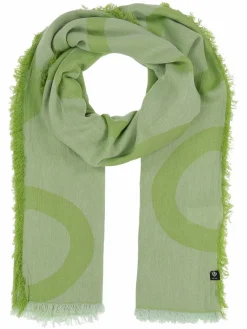 Fraas Schals & Tücher<Damen Stola grün gemustert