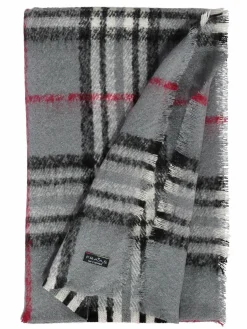 Fraas Schals & Tücher<Damen Stola grau kariert