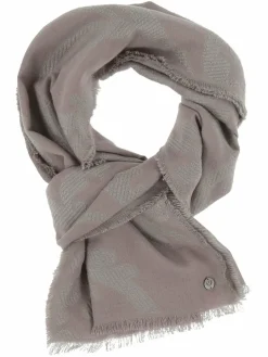 Fraas Schals & Tücher<Damen Stola hellgrau gemustert