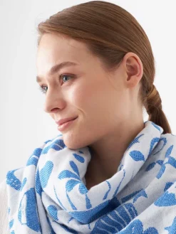 Codello Schals & Tücher<Damen Strandtuch blau bedruckt