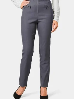 Damen Goldner Hosen>Damen Stretchhose LOUISA - Wärmende Schlupfhose LOUISA in knitterarmer Ware