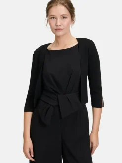 Vera Mont Blazer<Damen Strickbolero schwarz uni