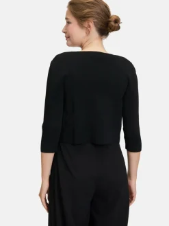Vera Mont Blazer<Damen Strickbolero schwarz uni