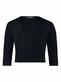 Vera Mont Blazer<Damen Strickbolero schwarz uni