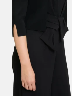 Vera Mont Blazer<Damen Strickbolero schwarz uni