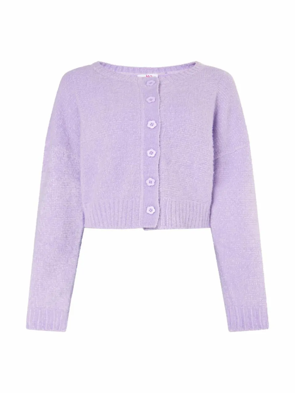 MyMo Pullover & Strickjacken<Damen Strickcardigan lila uni