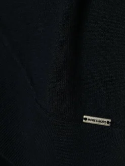 More & More Pullover & Strickjacken<Damen Strickhülle marine uni