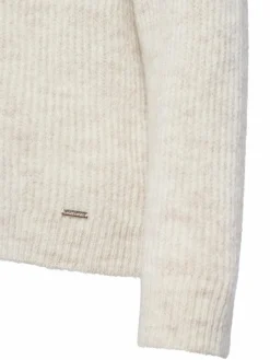 More & More Pullover & Strickjacken<Damen Strickhülle beige ecru meliert